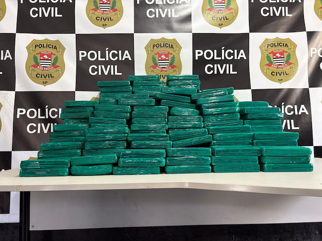 Dise prende mulher com 180 quilos de cocaína em Várzea Paulista