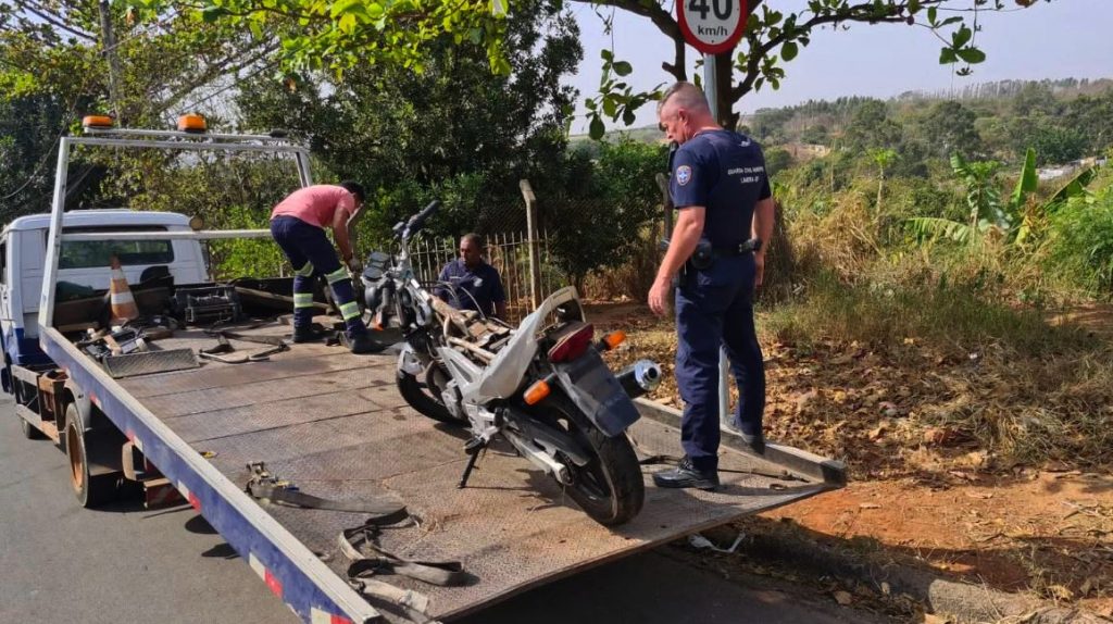 Guarda Municipal recupera moto furtada em Limeira