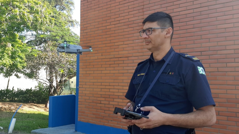 GCM utilizará drone no combate à criminalidade em Valinhos