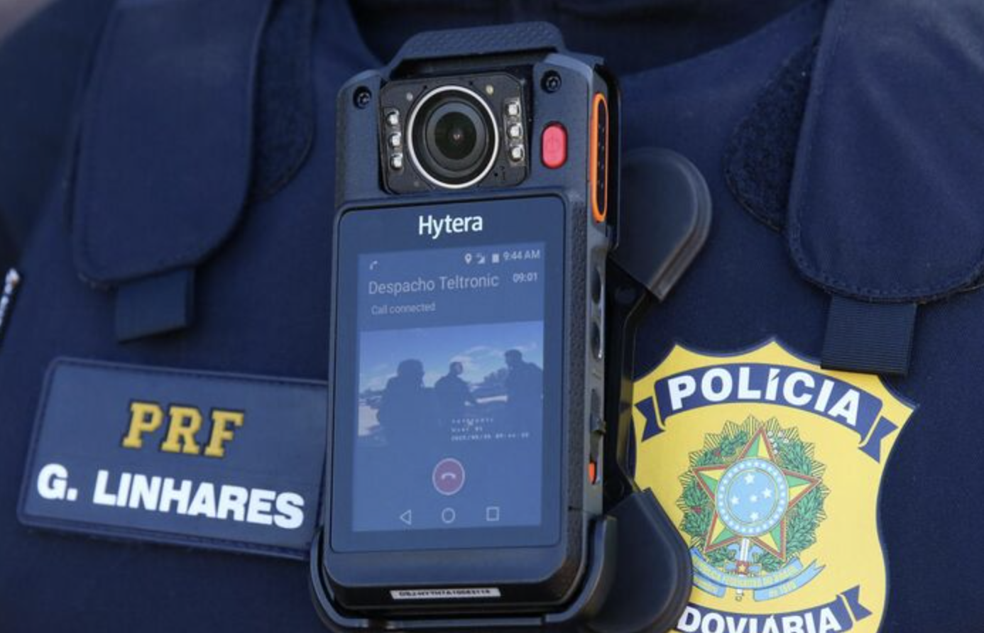 6 mil policiais rodoviários federais vão usar câmeras a partir de 2024