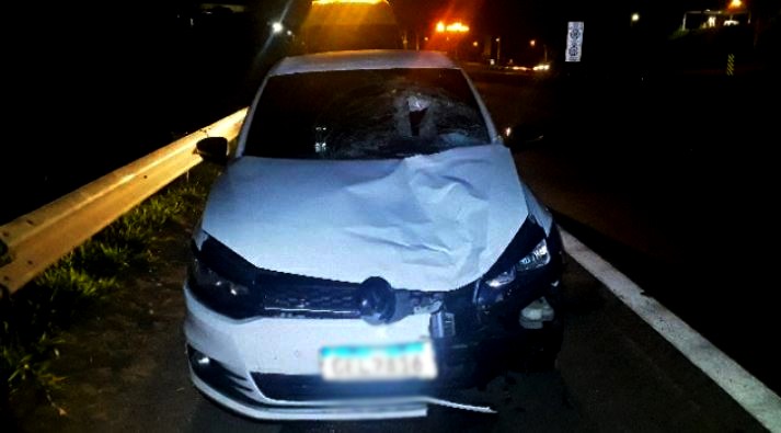 Pedestre morre atropelado na Rodovia Santos Dumont 1
