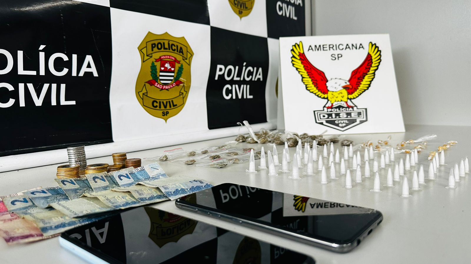 Polícia Civil apreende adolescentes durante operação contra o tráfico em Americana