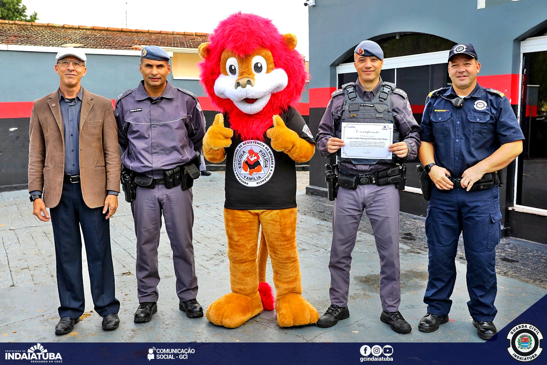 Guarda Civil de Indaiatuba participa do evento Café da Manhã com Proerd 3