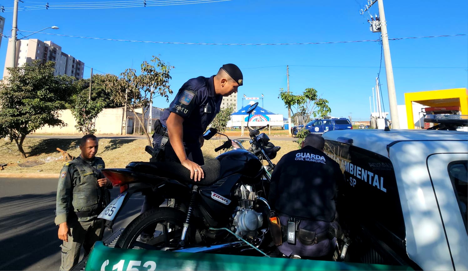 Guarda Municipal prende suspeito de furtos e roubos de motocicletas na região 1