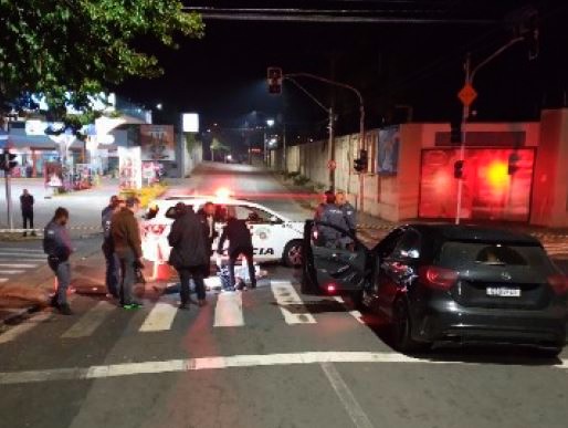 Homem morre atropelado por carro no Centro de Limeira