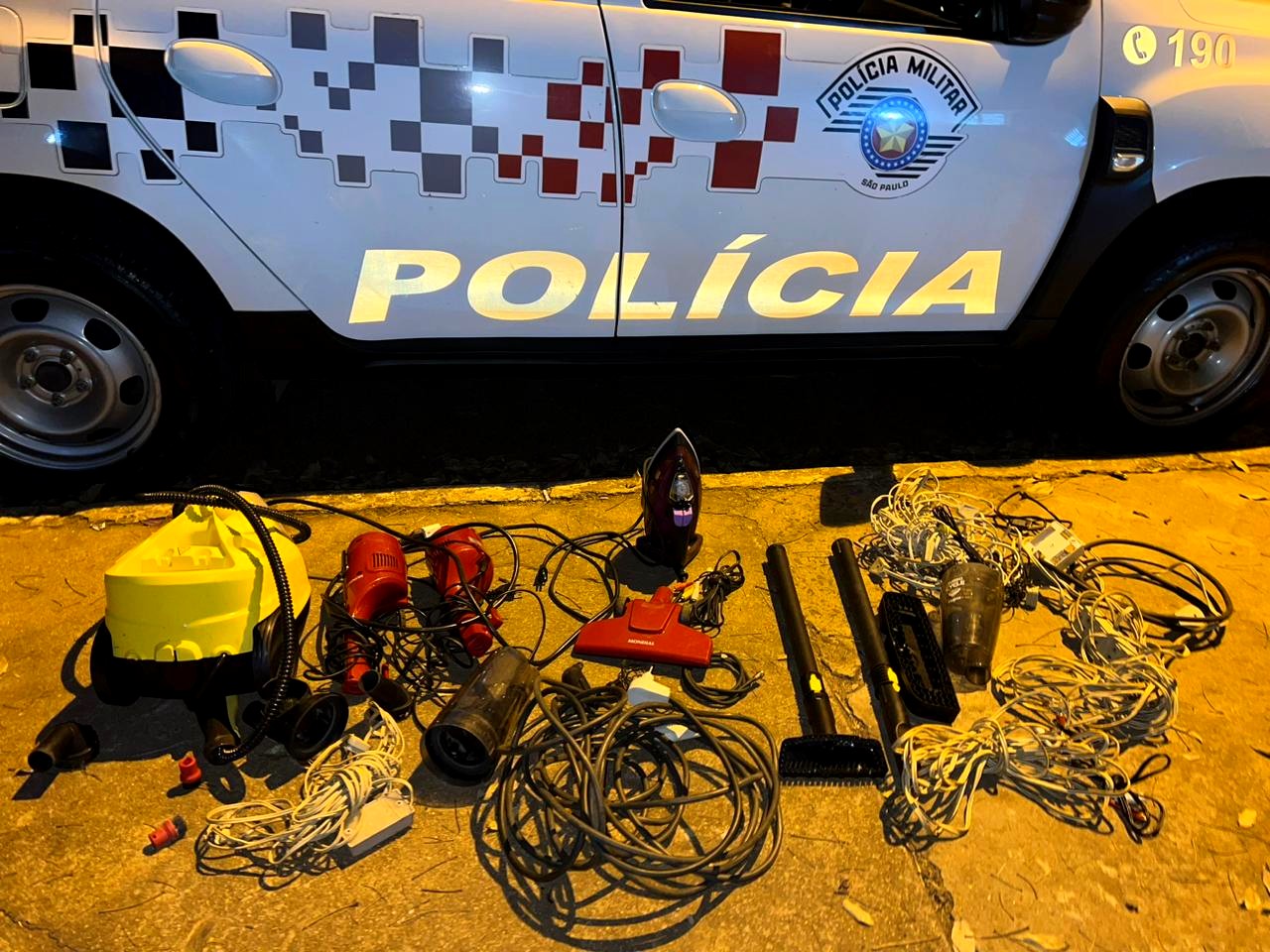 PM prende ladrão em flagrante por furto à residência