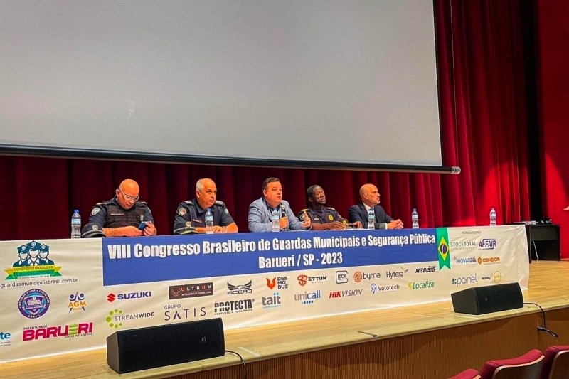 GCM de Vinhedo participa de congresso nacional de Guardas Municipais