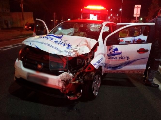 Motociclista em fuga invade a contramão e bate de frente com carro em Sumaré