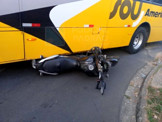 Motociclista fica ferido após colisão com ônibus em Americana capa