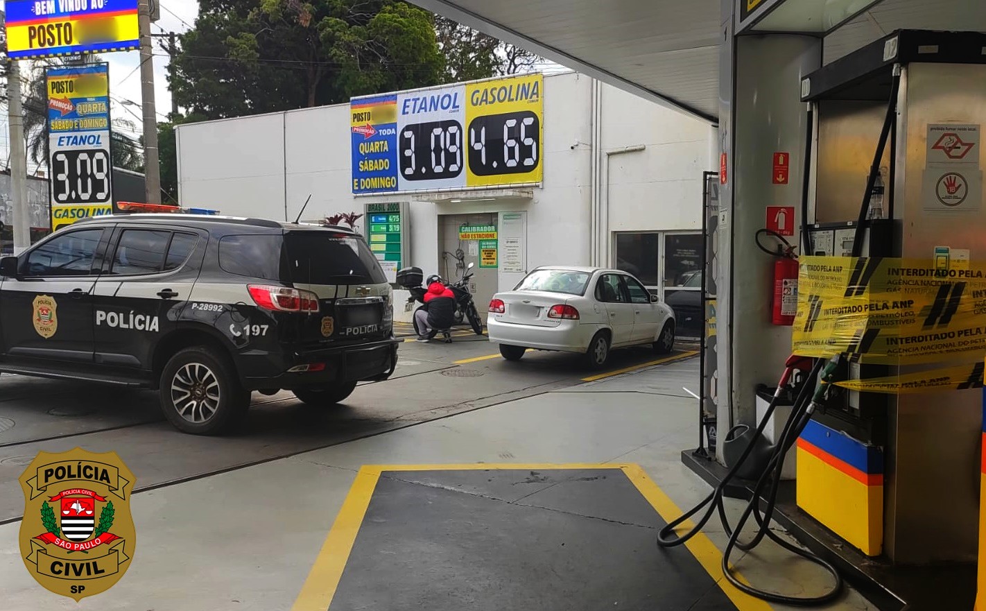 Polícia Civil deflagra operação para fiscalizar postos de combustíveis na região de Campinas