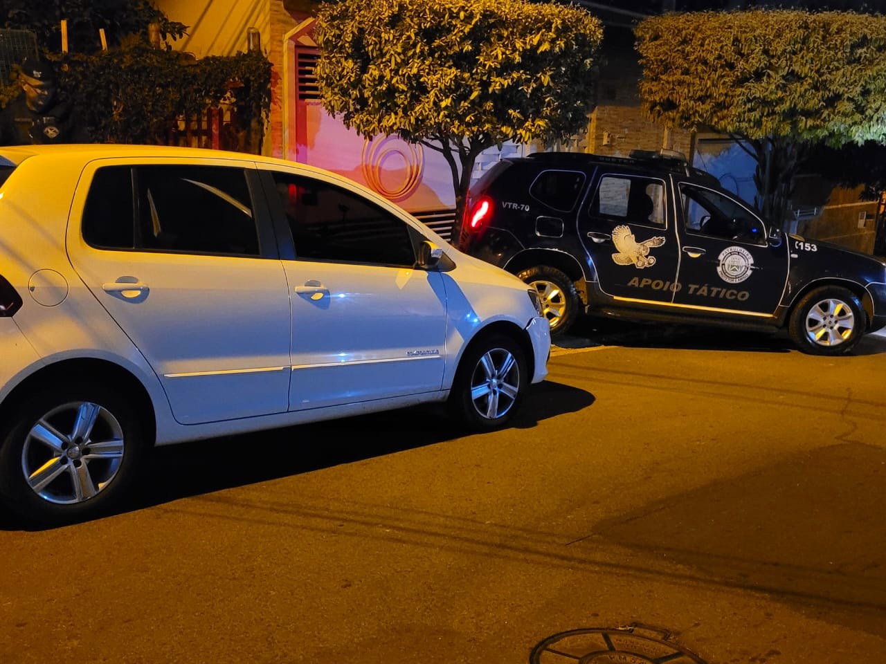 Apoio Tático localiza carro furtado 20 minutos após o crime