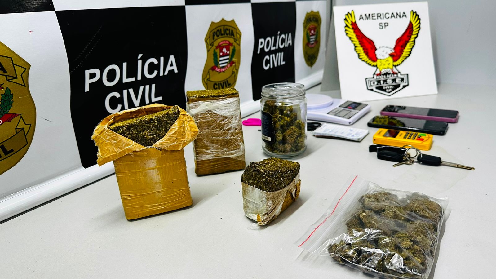 Dise prende traficante de ‘disque-drogas’ no Parque Residencial Jaguari