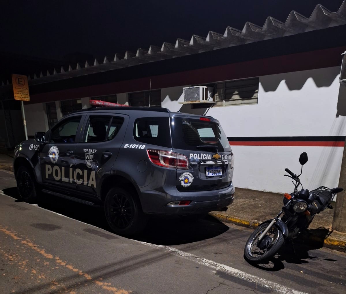 Baep localiza moto roubada em Limeira e homem é preso por receptação
