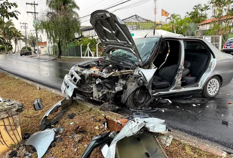 Quatro pessoas ficam feridas após acidente de trânsito em Indaiatuba