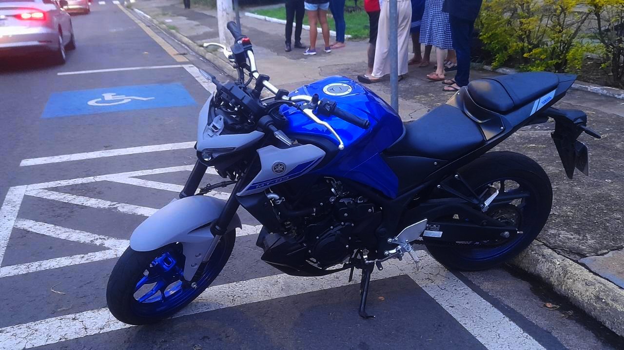 Baep encontra moto roubada em condomínio de Hortolândia