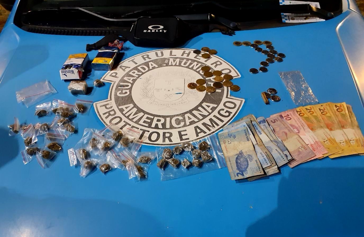 Guarda Municipal apreende duas adolescentes com drogas em Americana