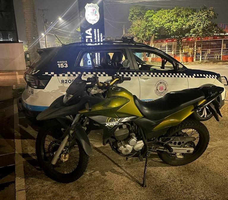 Guarda Municipal de Americana recupera moto furtada no Vila Cordenonsi