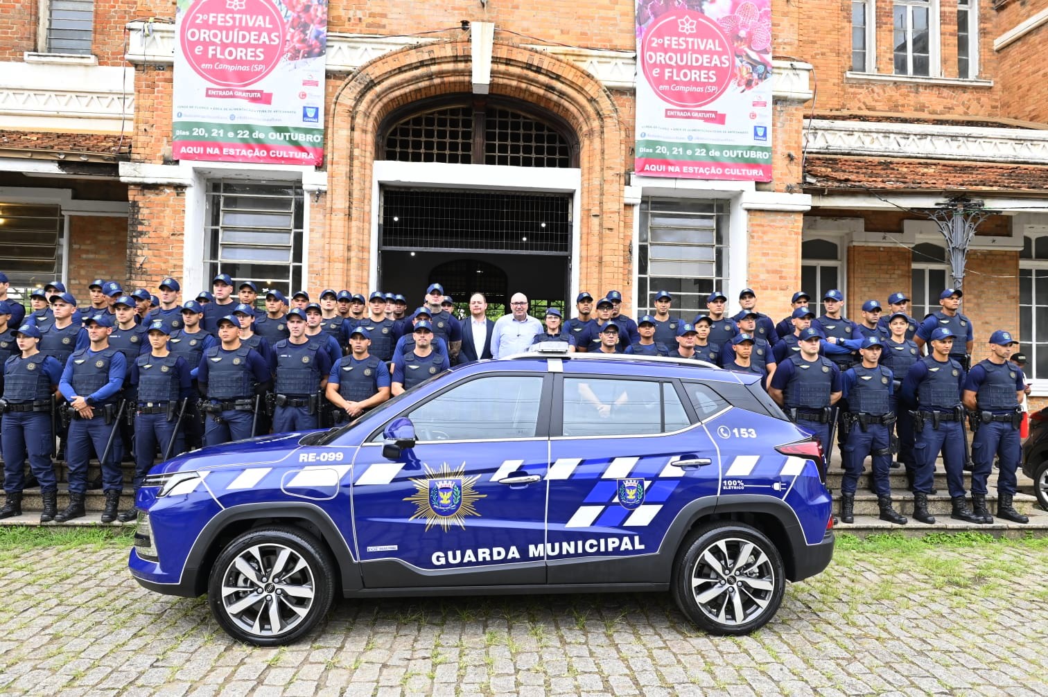 Guarda Municipal de Campinas aumenta efetivo para patrulhar a região central