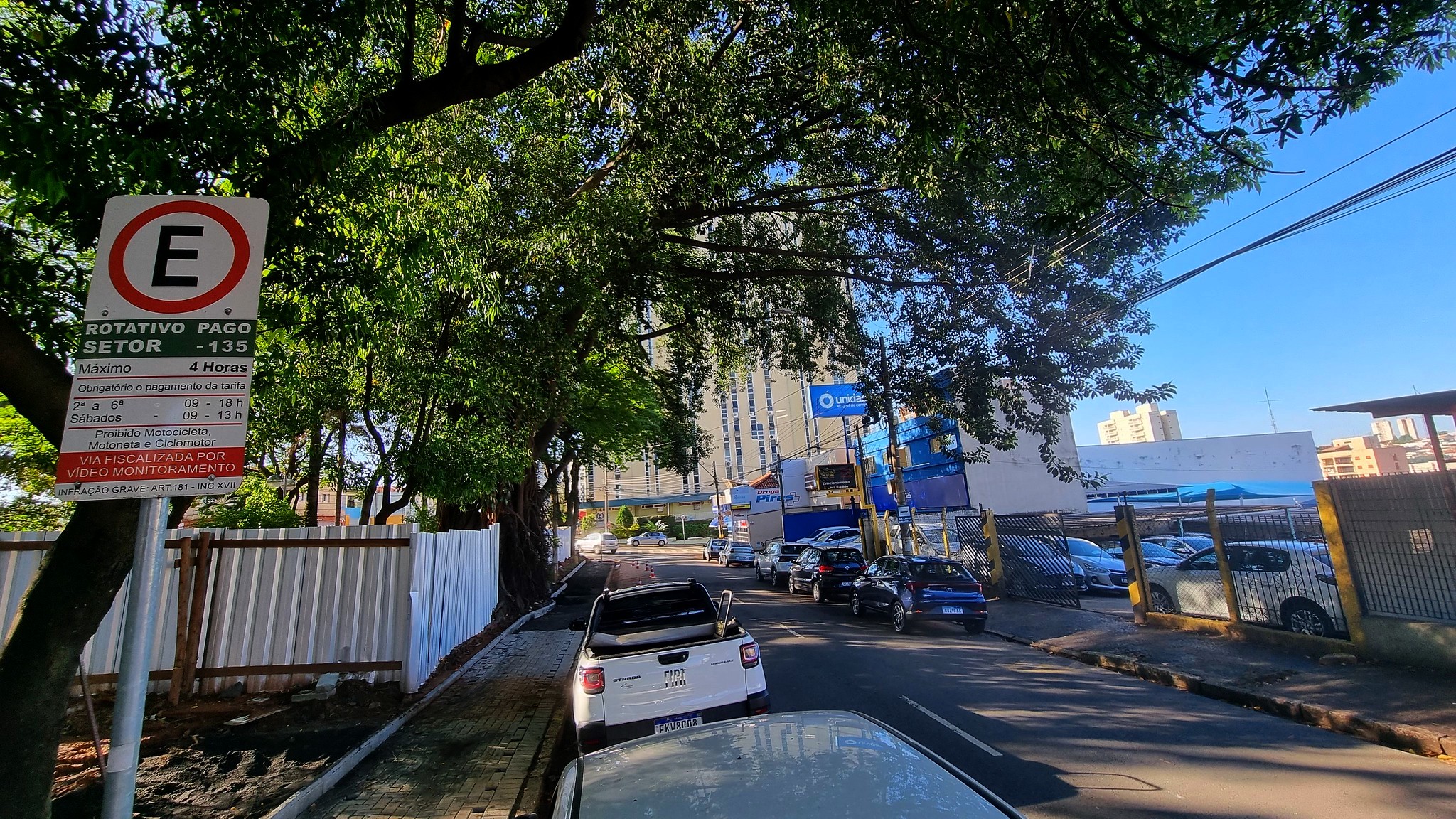 Prefeitura de Americana suspende cobrança de Área Azul em mais 45 vagas