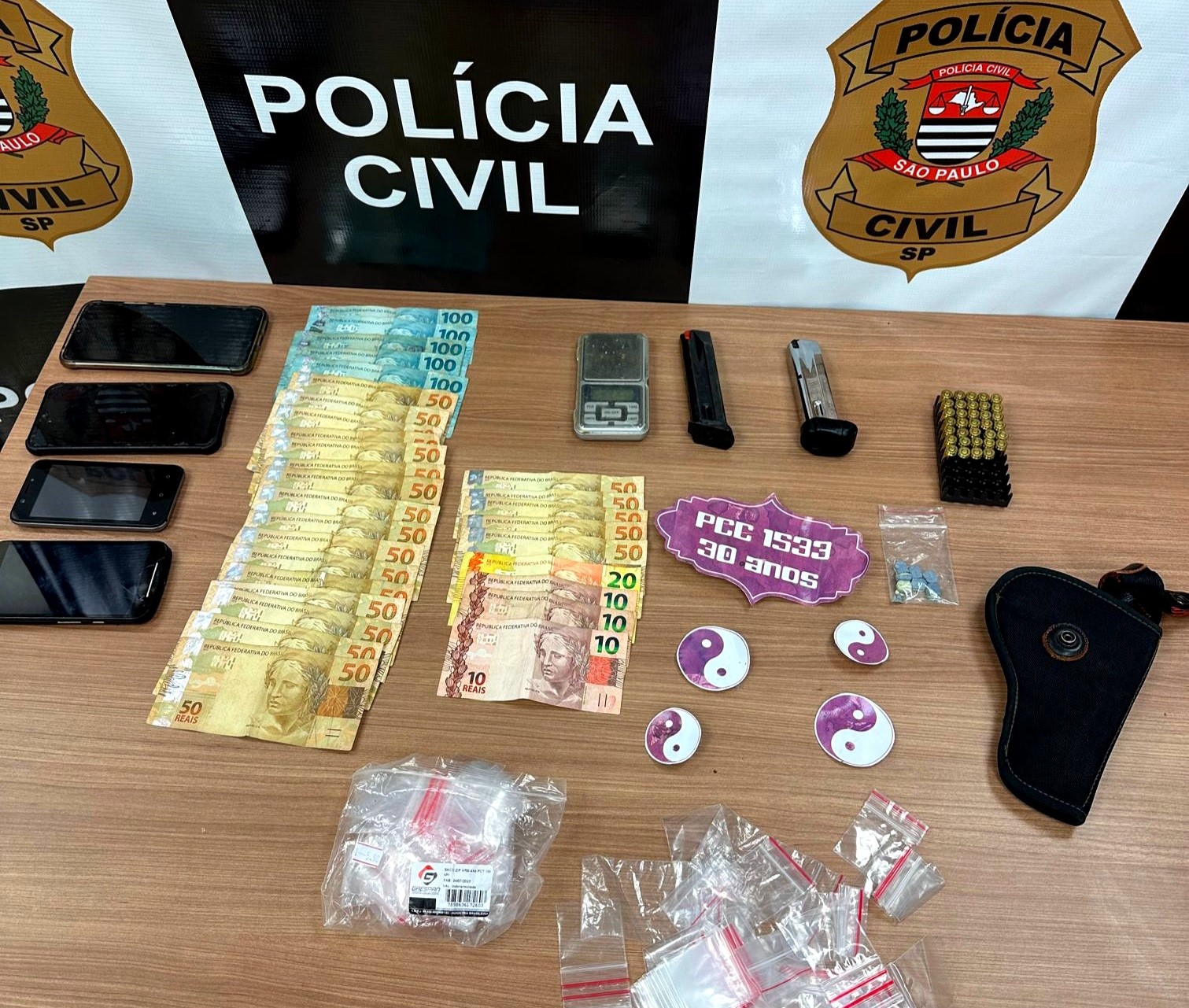 Membro de facção criminosa é detido com drogas e munições em Hortolândia