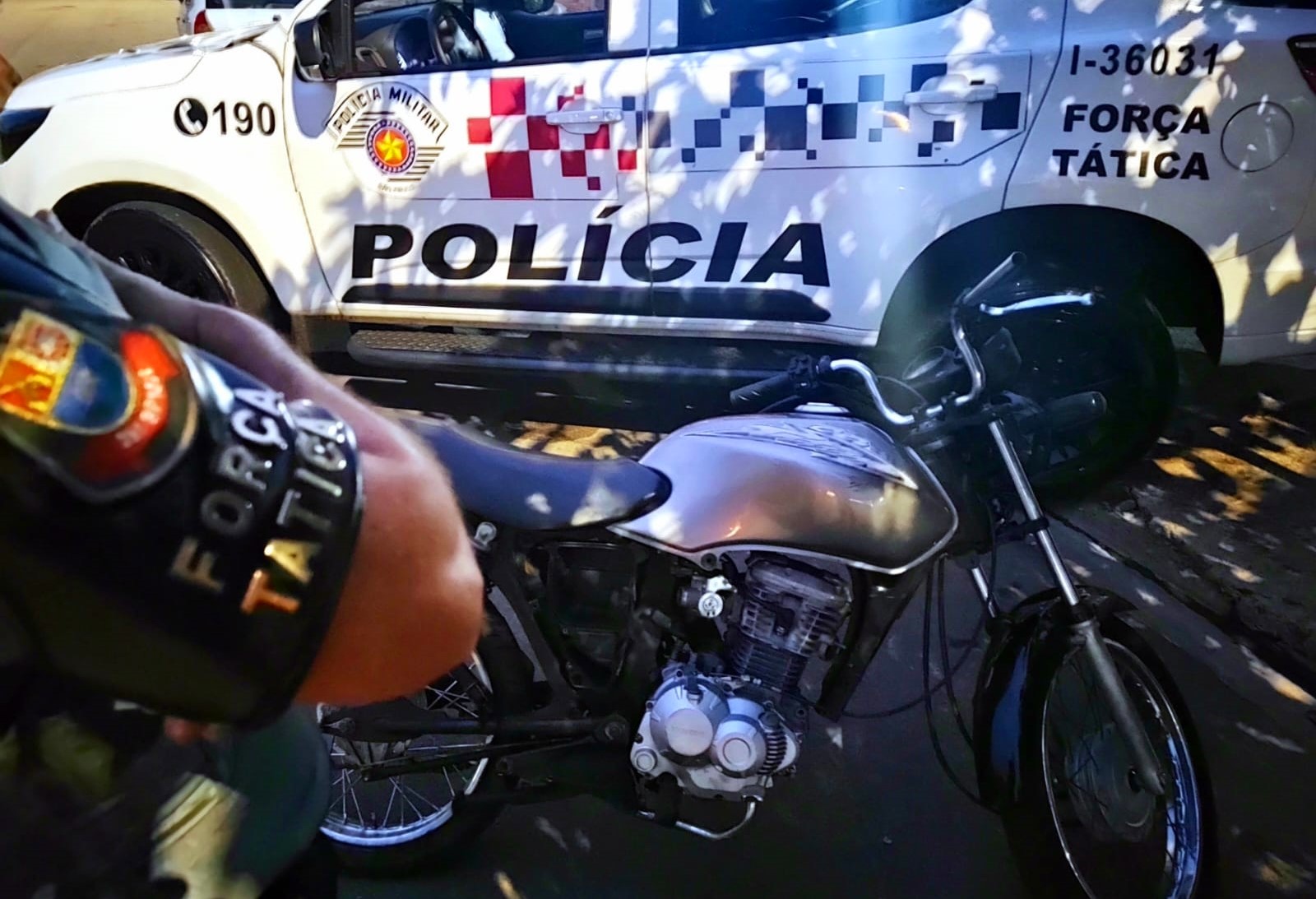 Rapaz é detido por receptação de moto furtada em Limeira