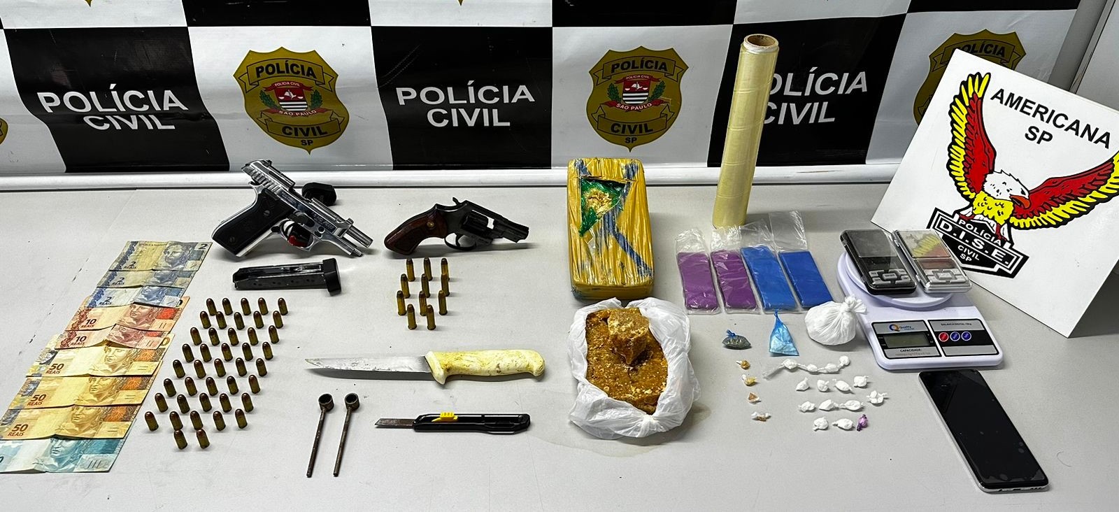 Mecânico é preso por armazenar drogas, armas e munições no Frezzarin