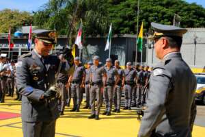 Autoridades participam de cerimônia de passagem de comando do Policiamento Rodoviário em SP 3