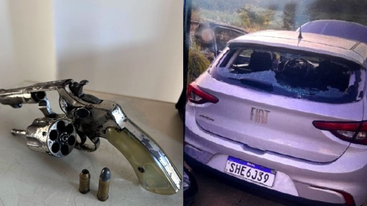 Dupla é presa após roubar motorista de aplicativo e trocar tiros com a PM em Campinas