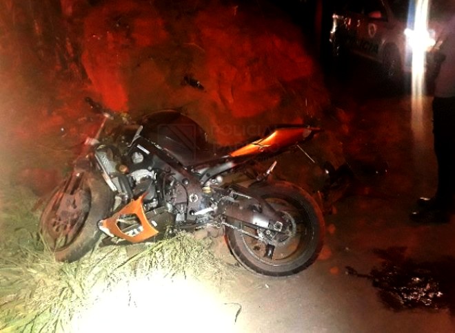 Motociclista morre após bater moto em barranco na cidade de Holambra
