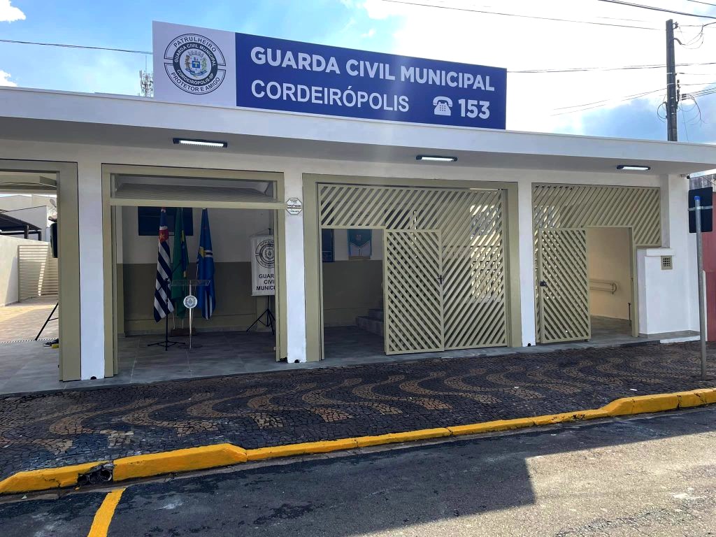 Nova sede da Guarda Municipal é inaugurada em Cordeirópolis
