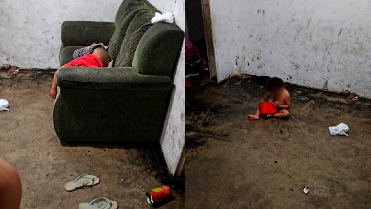 PM encontra quatro crianças trancadas sozinhas em residência de Americana