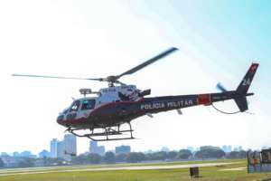 Helicóptero águia vai para o Rio Grande do Sul