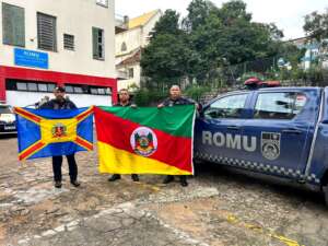 GCM de Artur Nogueira auxilia no policiamento e distribuição de doações no Sul após enchentes
