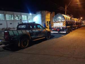 Guarda Civil localiza caminhão roubado em canavial da Usina Bom Retiro