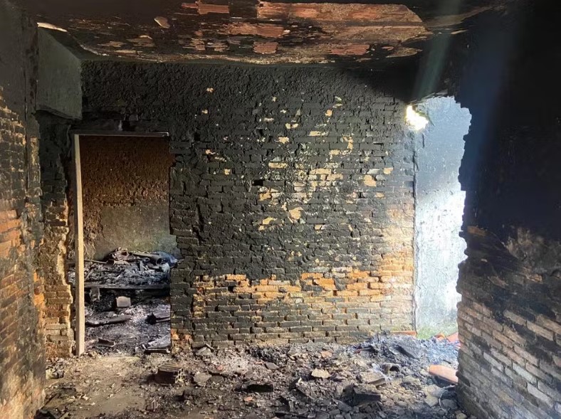 Homem morre após ter 85% do corpo queimado durante incêndio em casa em Piracicaba