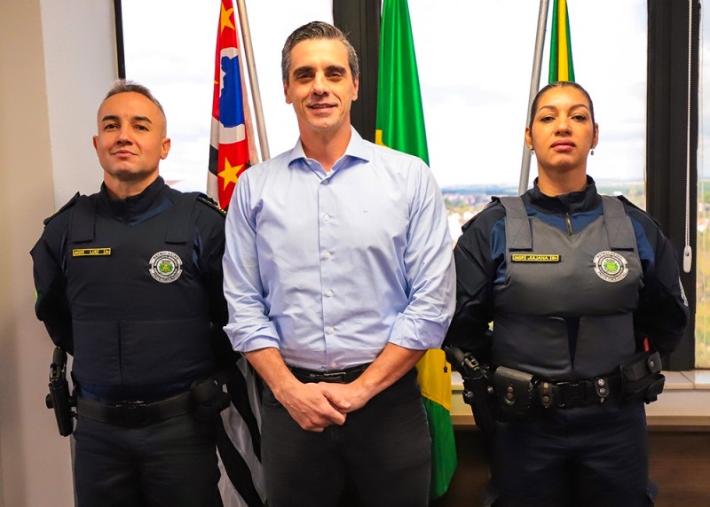 Prefeito Rafael Piovezan anuncia novo comando da Guarda Civil Municipal de Santa Bárbara 2