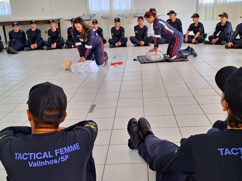 Valinhos é a 2ª cidade do país a promover treinamento tático para mulheres da área policial