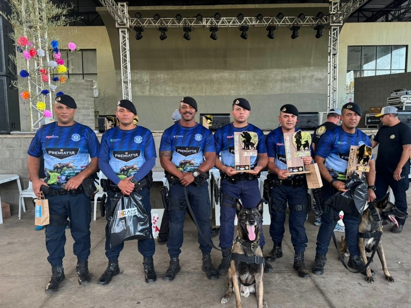 Canil da GCM de Monte Mor vence o 14° Campeonato Nacional de Cães de Polícia