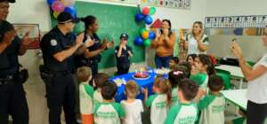Guarda Civil Municipal de Limeira realiza sonho de aniversário para menina de 4 anos
