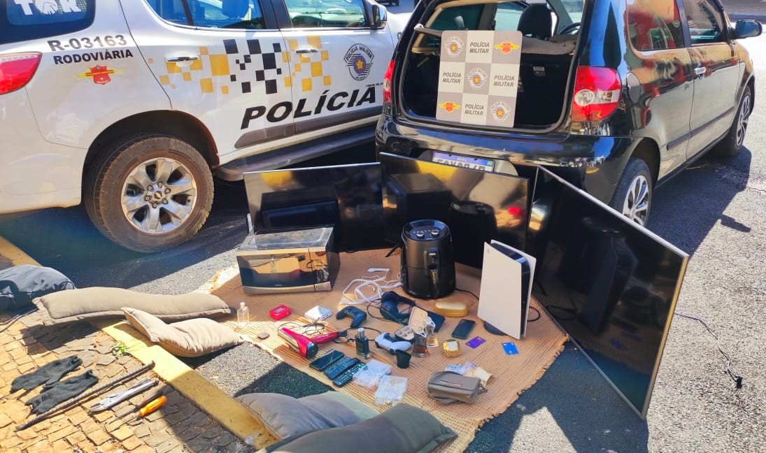 Ladrão de residência é preso em pedágio de Jaboticabal