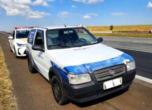 Polícia Rodoviária apreende Fiat Uno com 760 multas em Sumaré