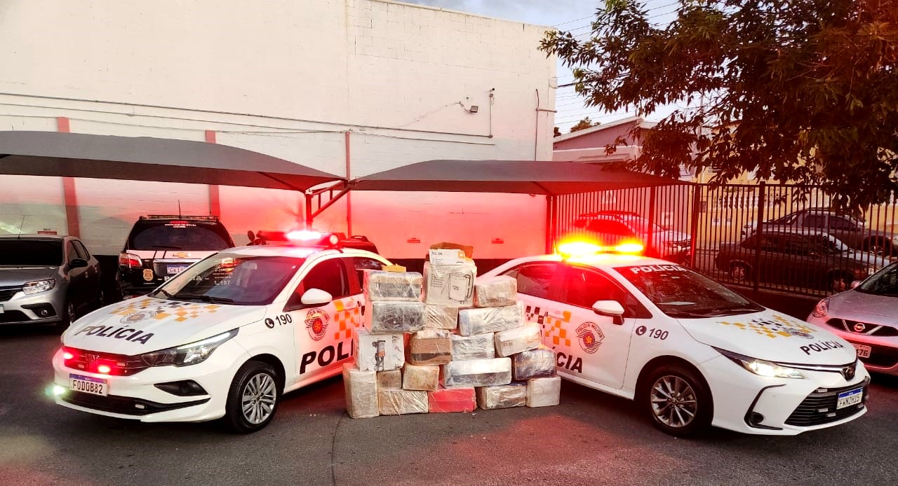 Polícia prende irmãos com meia tonelada de cocaína após perseguição em Campinas