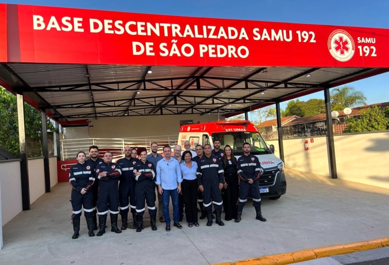 Samu realiza treinamento com vivência de urgência e emergência para equipes de São Pedro
