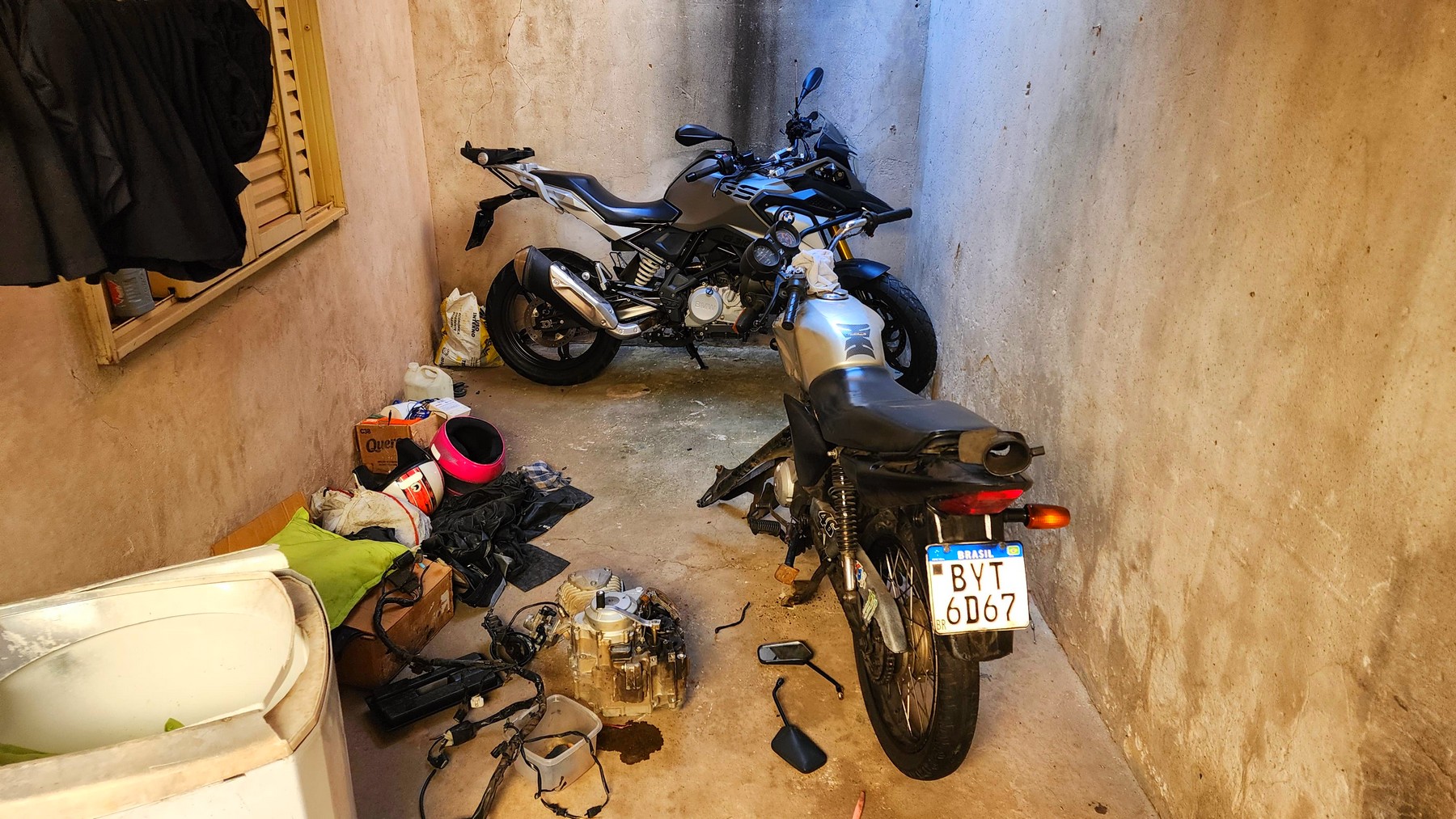 GCM descobre desmanche de motos em Limeira