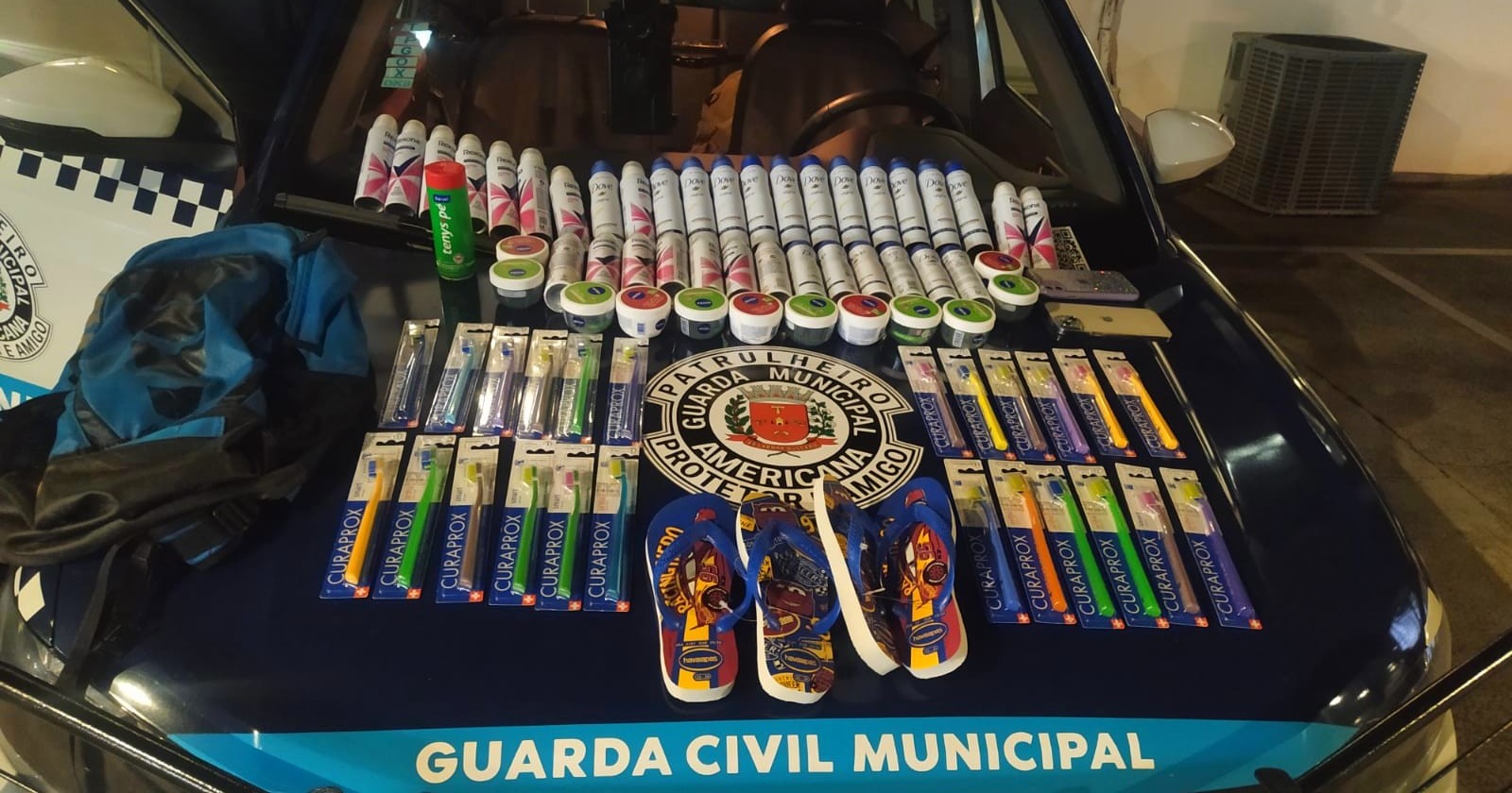 GCM prende três pessoas por furto em supermercado de Americana