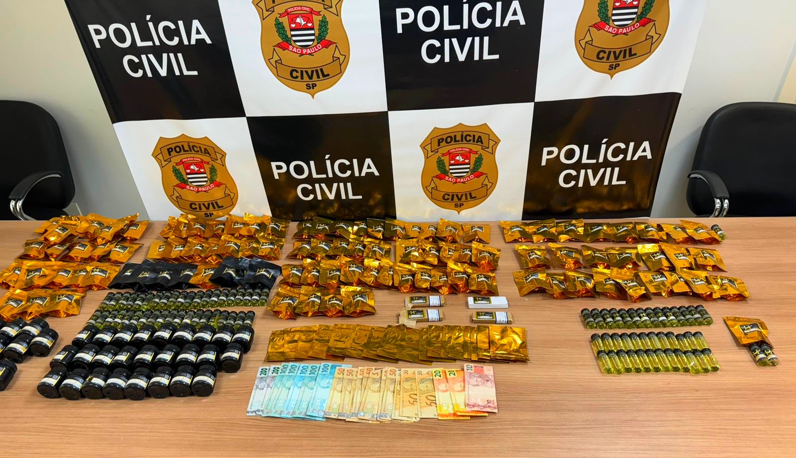 Homem é detido com estoque de anabolizantes avaliados em R$ 50 mil em Piracicaba