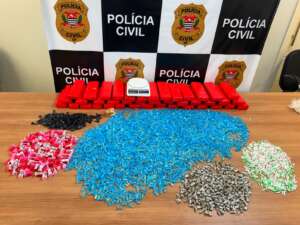 Operação contra o tráfico apreende mais de 4 mil porções de drogas e armas em Piracicaba