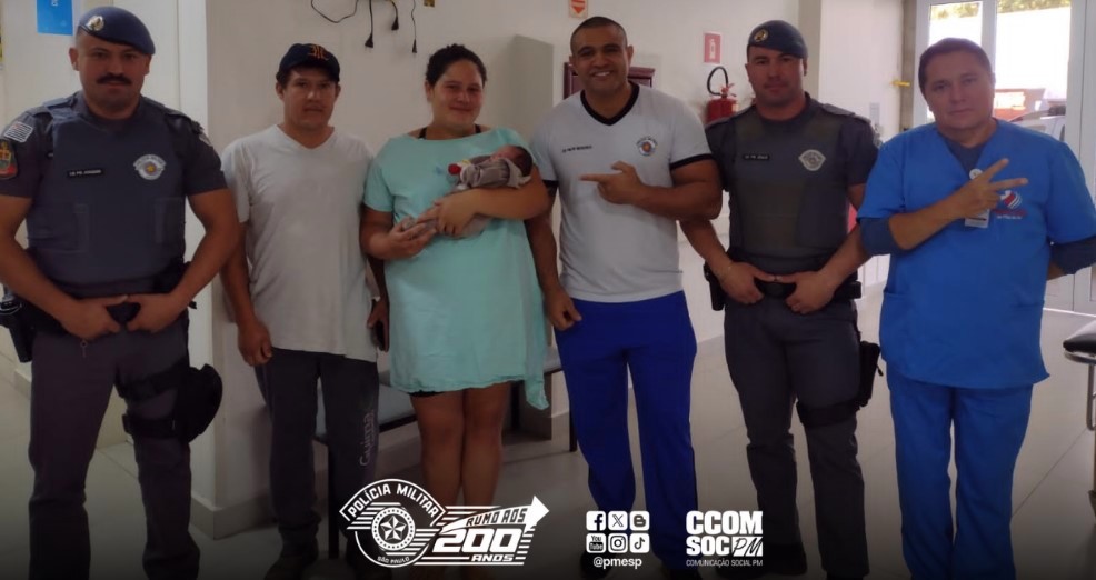 Bebê de sete dias tem vida salva por policiais militares em Pilar do Sul