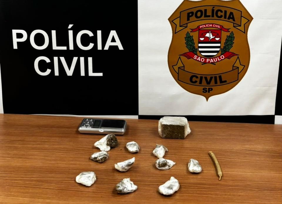 Dise de Piracicaba prende dois traficantes e apreende diferentes tipos de drogas 1