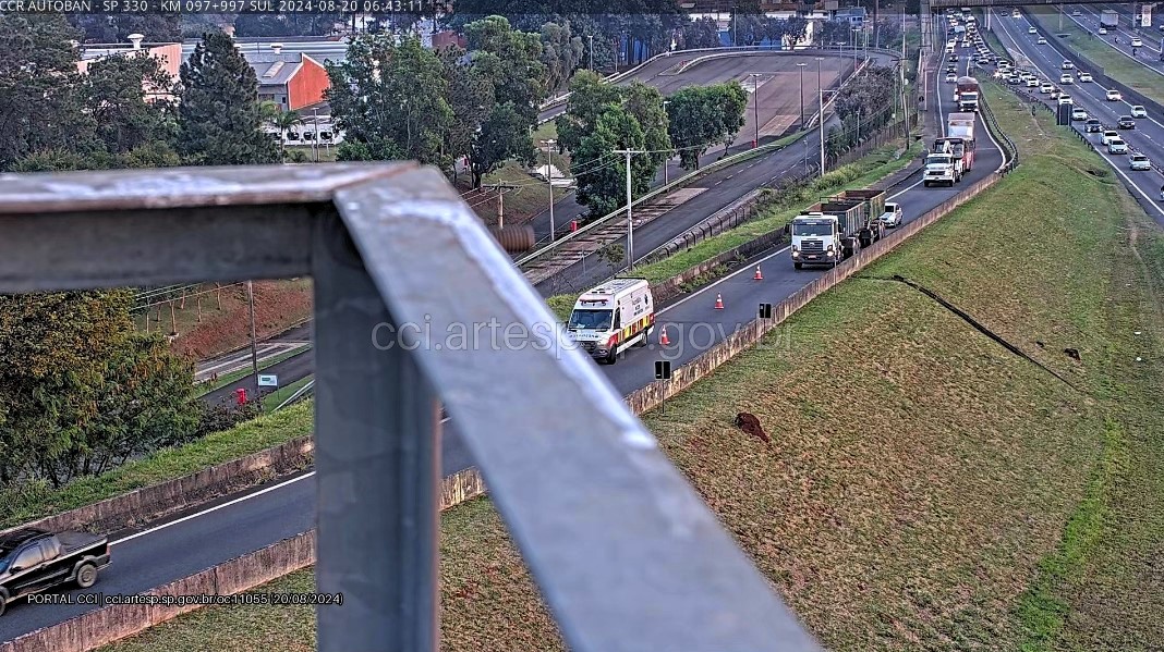 Homem morre atropelado na Rodovia Anhanguera em Campinas